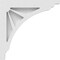 Ekena Millwork Stanford Architectural Grade PVC Corbel, 1 7/8"W X 14"D X 14"H CORP01X14X14ST - alternate 3